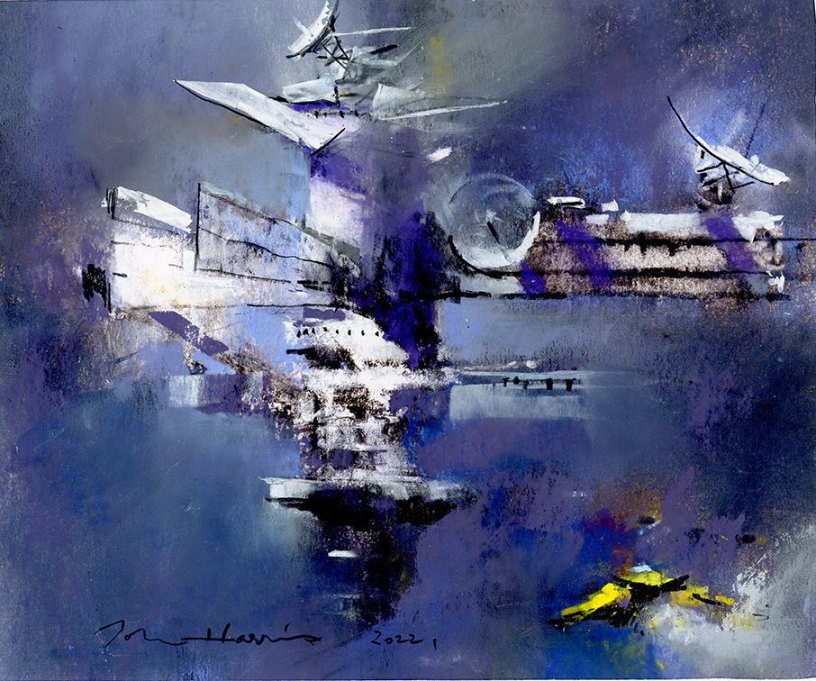 John Harris | Sky Habitat with Haze, sketch 2