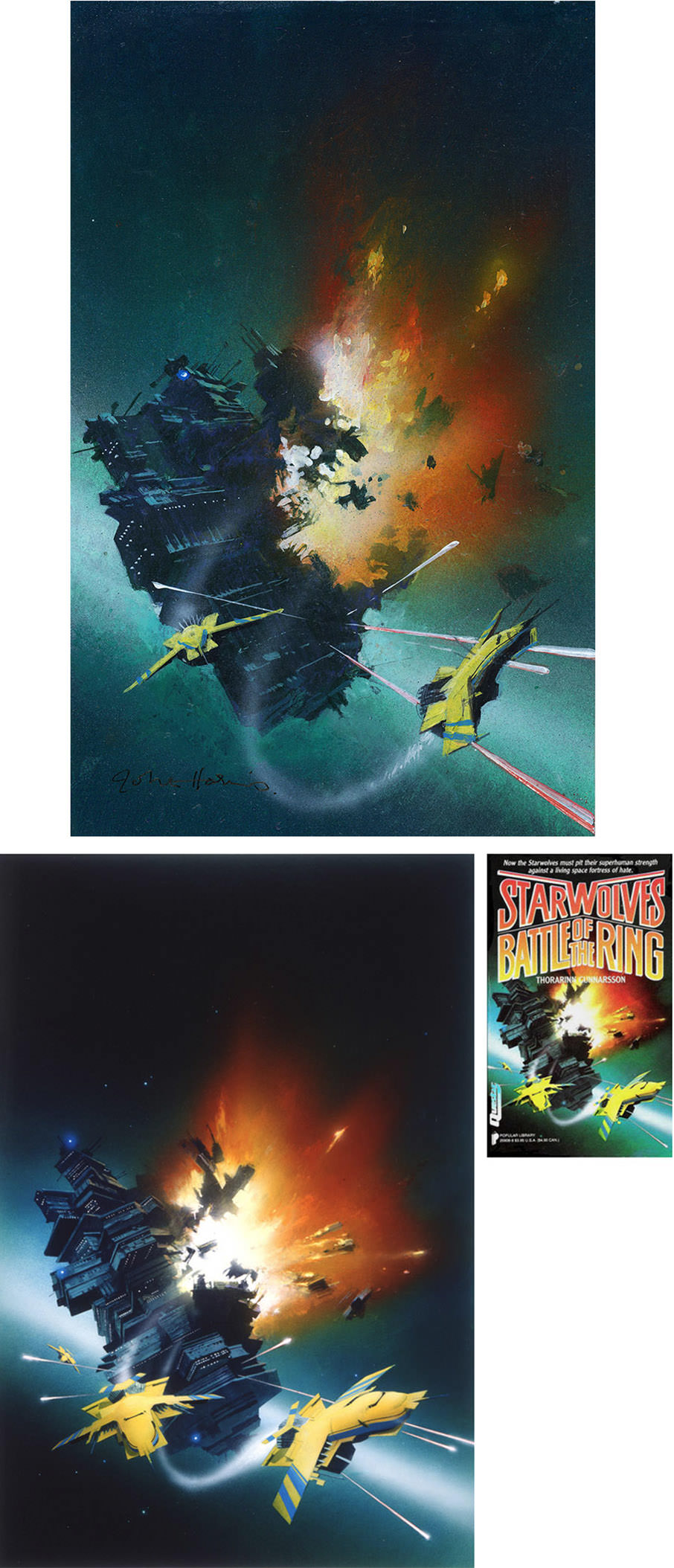 John Harris | Starwolves: The Battle of the Ring, prelim