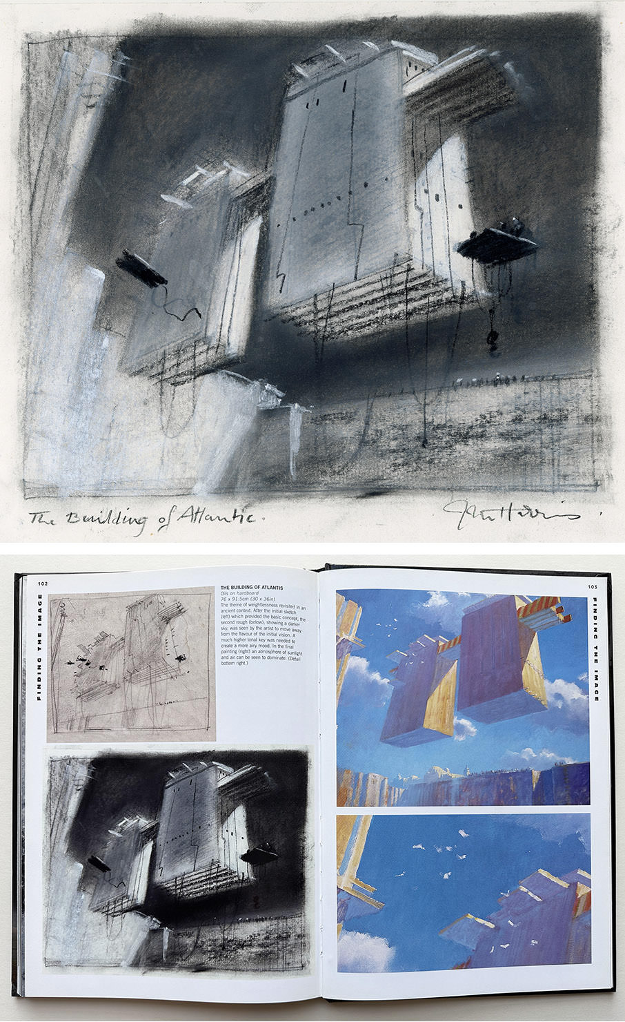 John Harris | The Building of Atlantis, second study