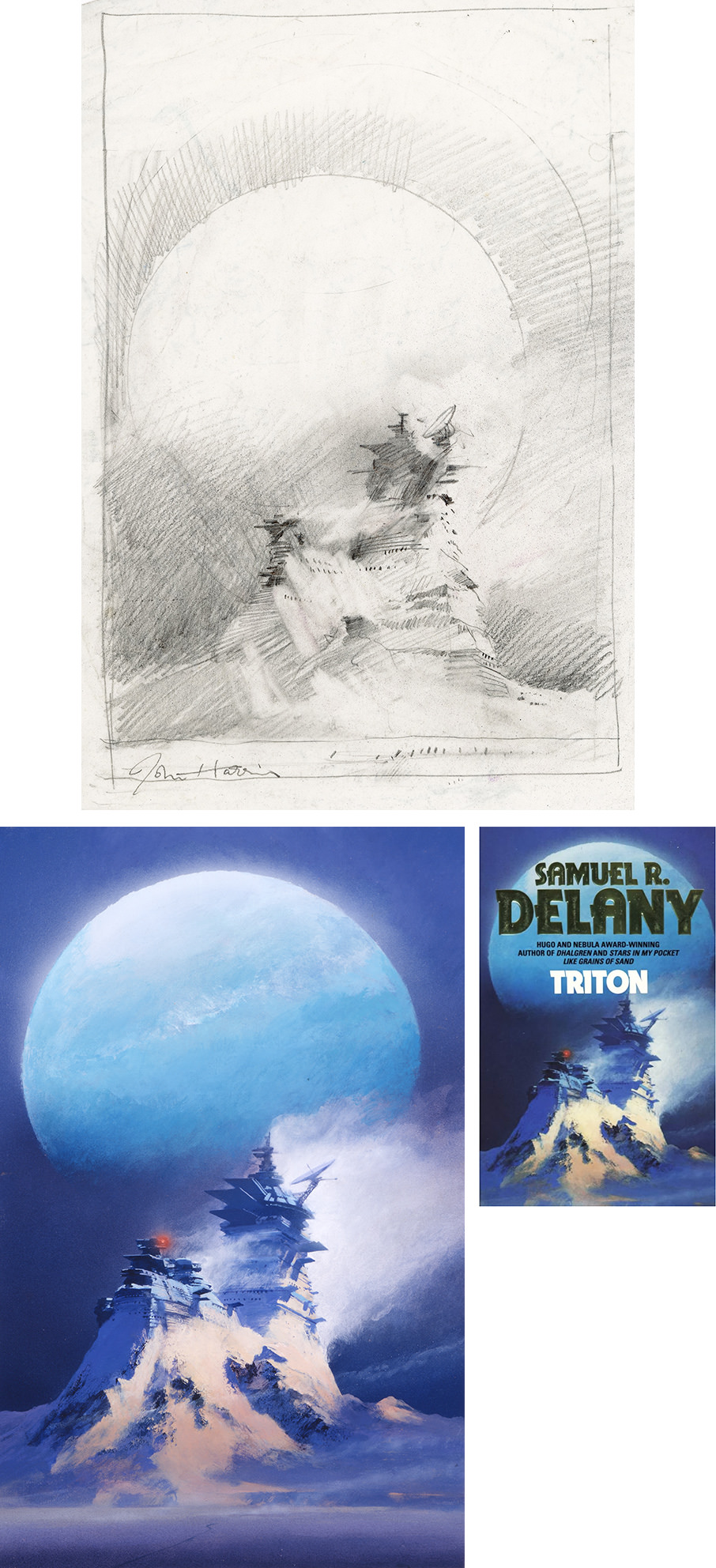 John Harris | Triton, first sketch